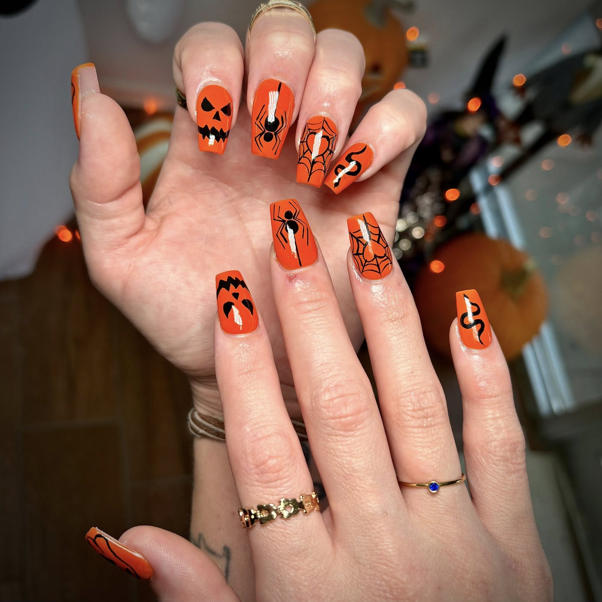 Gel X and gel builder nails service at AA Nails & Spa